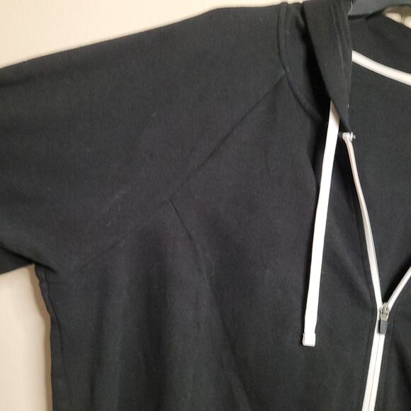 Danskin Now Black Zip Up Sweater - Women's 4XL - Picture 4 of 16